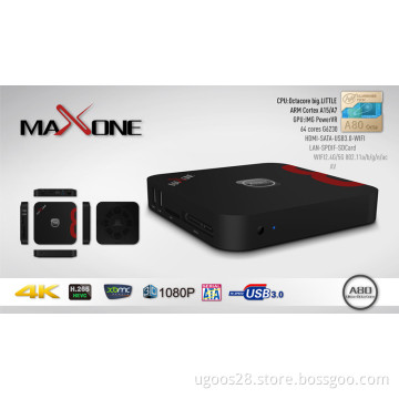 Ugoos Newest 2GB RAM 16GB ROM Allwinner A80 Octa Core Android 4.4 Smart TV Box with 2.4GHz/5.0GHz WiFi, H. 265, Bluetooth